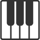 Keyboard display button from Handy Drums GUI